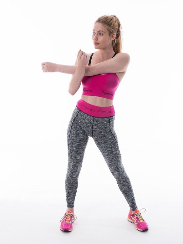 GREY MARL FULL LENGTH LEGGINGS