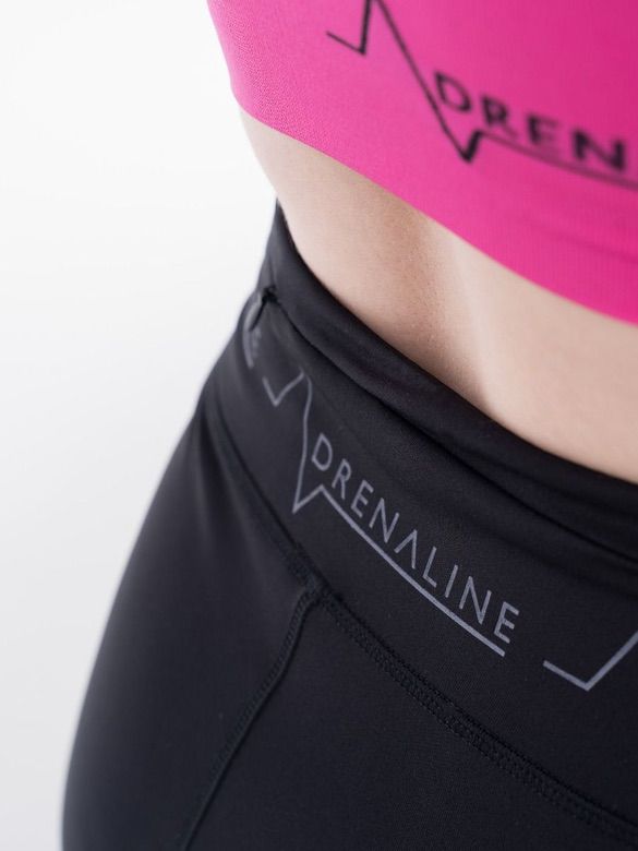 Ladies-Black-Gym-Leggings-Waistband-Detail