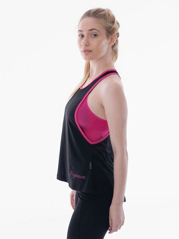 Ladies-Black-Vest-Side-Detail