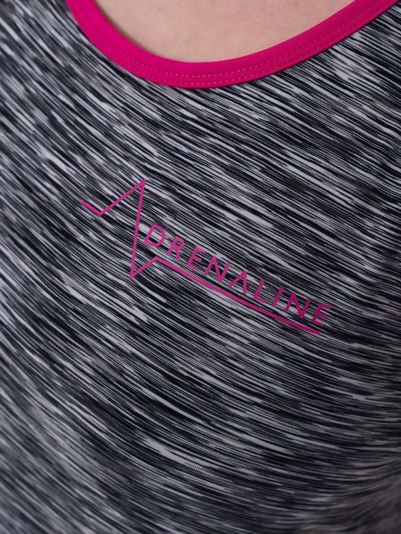 Ladies-Grey-Pink-Racer-Vest-Mesh-Detail