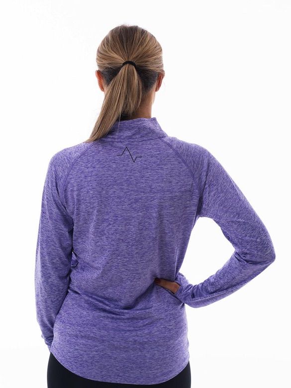Ladies-Purple-Zip-Up-Gym-Jacket