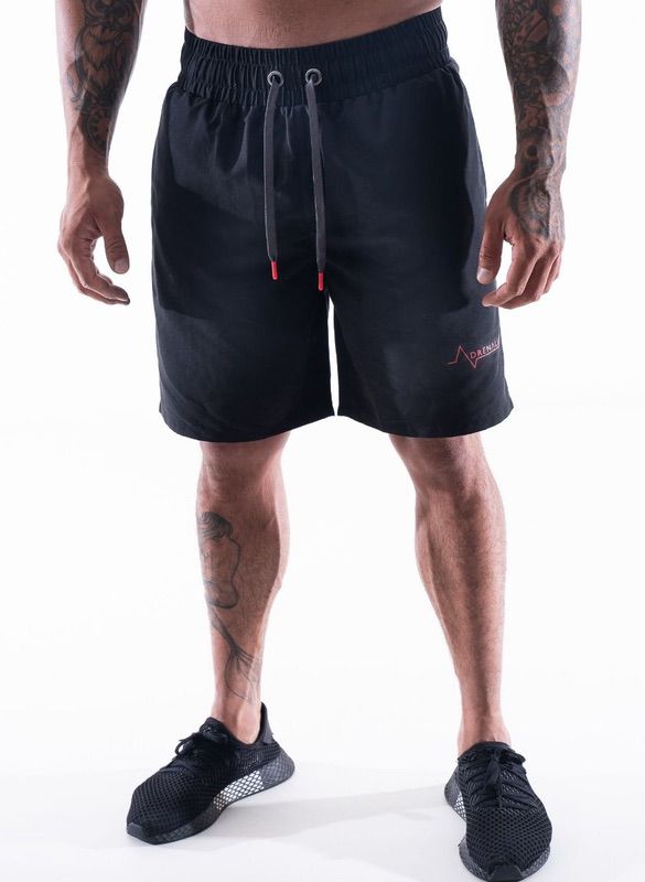 Mens-Black-Gym-Shorts