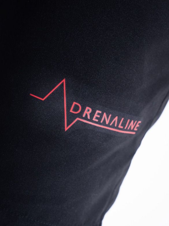 Mens-Black-Gym-Shorts-Logo