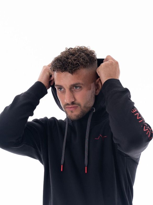 Mens-Grey-Pocket-Hoodie