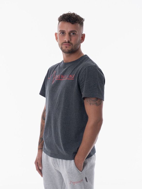 Mens-Cotton-Tshirt-Charcoal