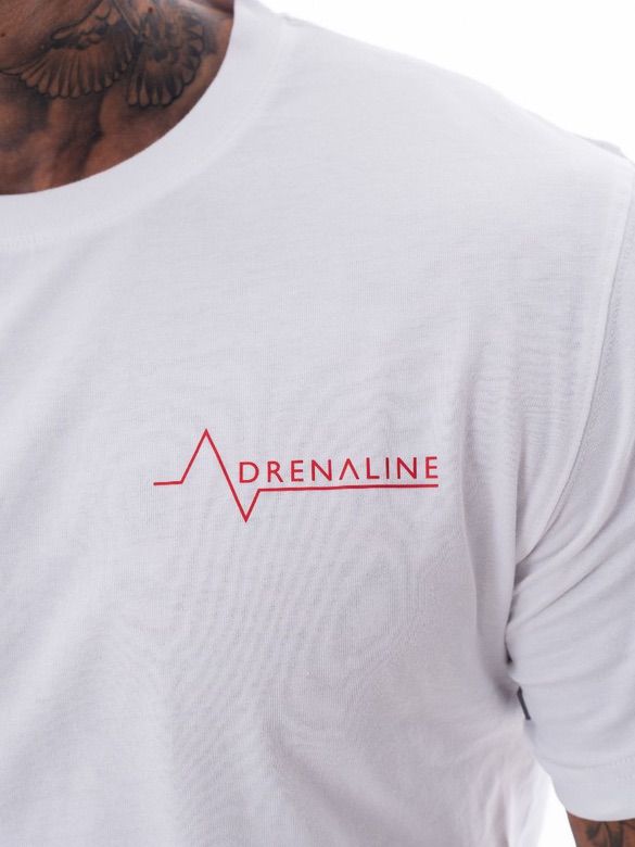 Mens-Cotton-Tshirt-White-Logo