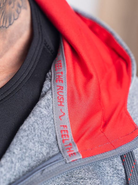 Mens-Grey-Tech-Gym-Hoodie-Detail