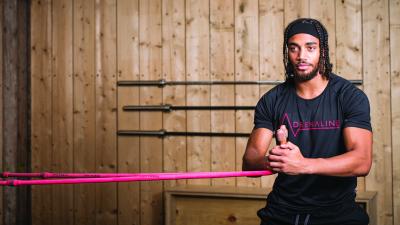 Behind the scenes with Super-Welterweight Champion CJ Challenger